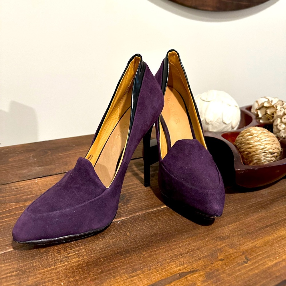 L.A.M.B. Dice Suede Pump